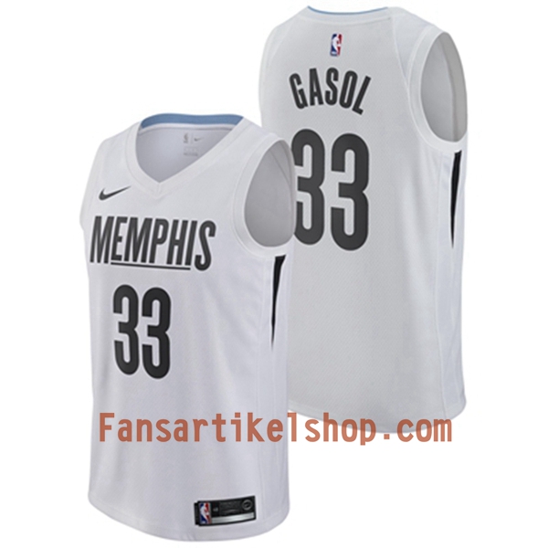 NBA Memphis Grizzlies Trikot Marc Gasol 33 Nike City Edition Swingman - Herren NBA Memphis Grizzlies Trikot Marc Gasol 33 Nike City Edition Swingman - Herren